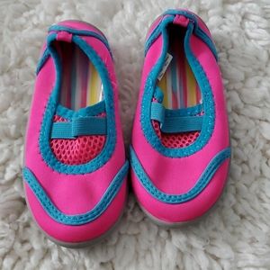 Toddler girl aqua shoes